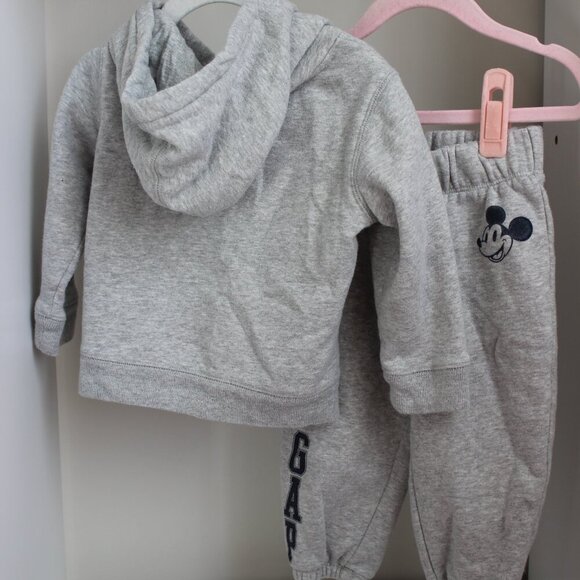 Mickey Mouse Hoodie Pants Set for toddler boy gap x disney - Picture 3 of 6